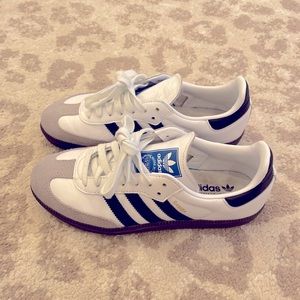 Adidas Samba OG white black. Womens 6.5/7